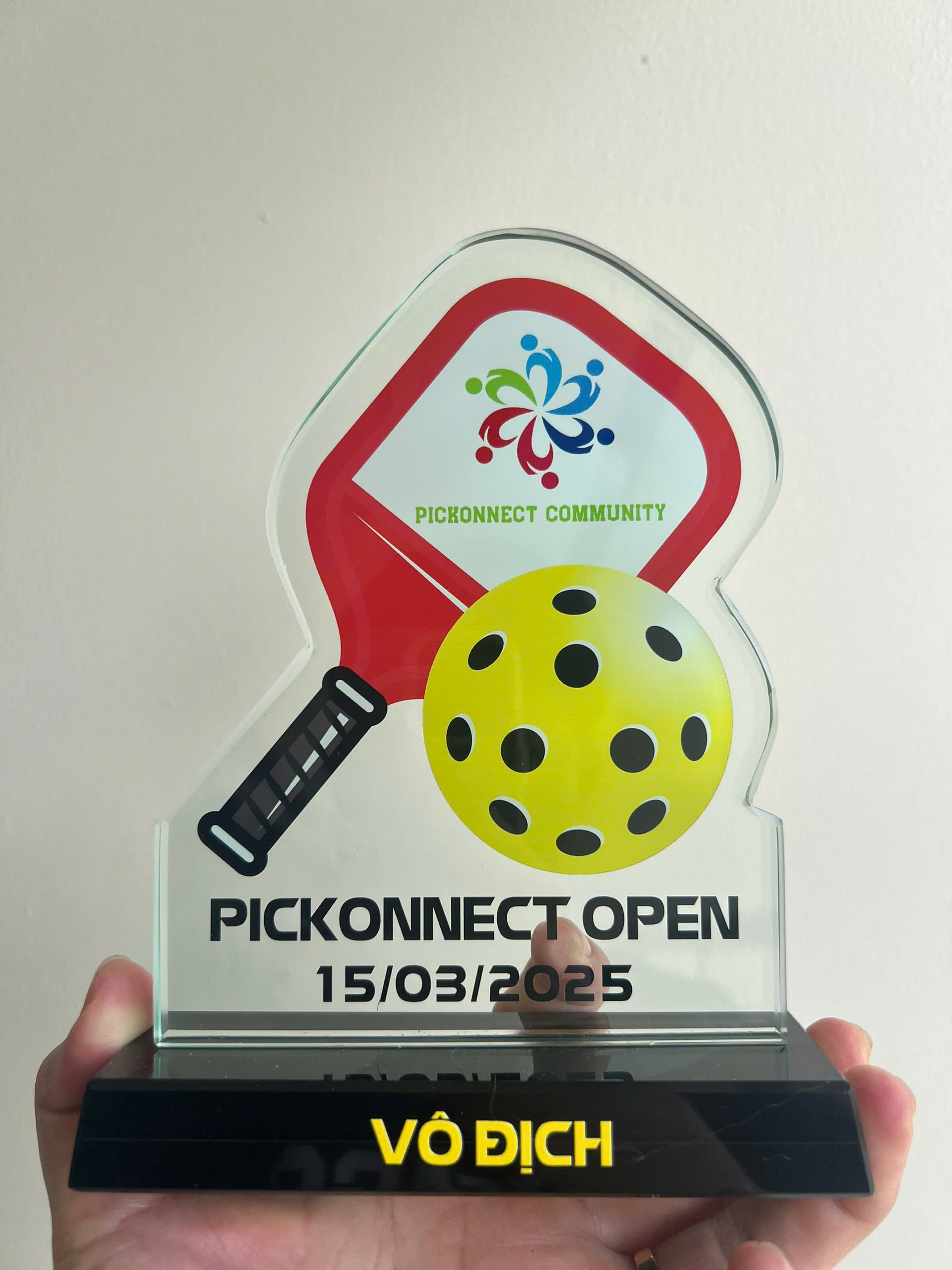Cúp Thủy Tinh Pickleball-02