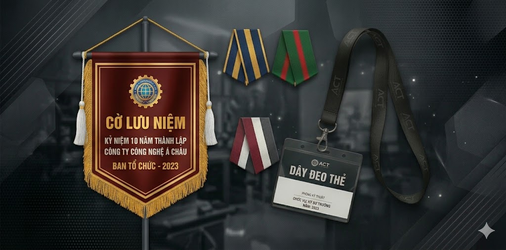 CỜ LƯU NIỆM - PHỤ KIỆN DÂY ĐEO