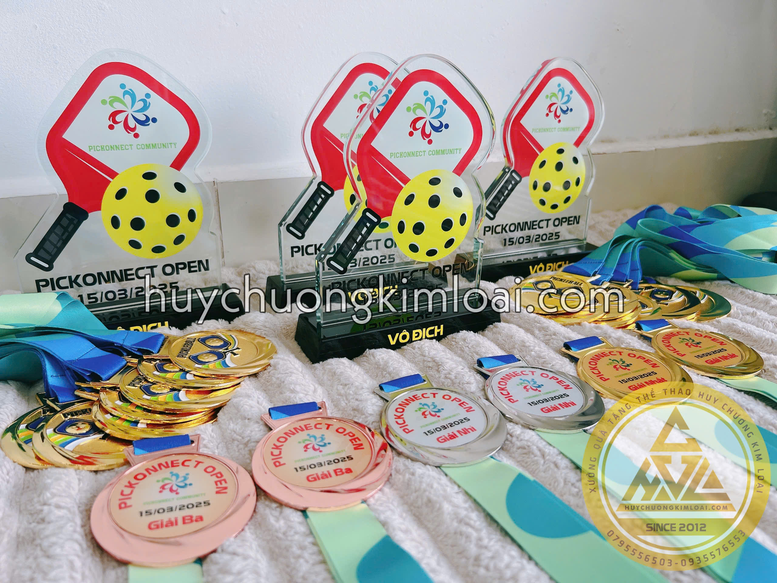 Huy chương Pickleball – Xu hướng quà tặng thể thao nổi bật
